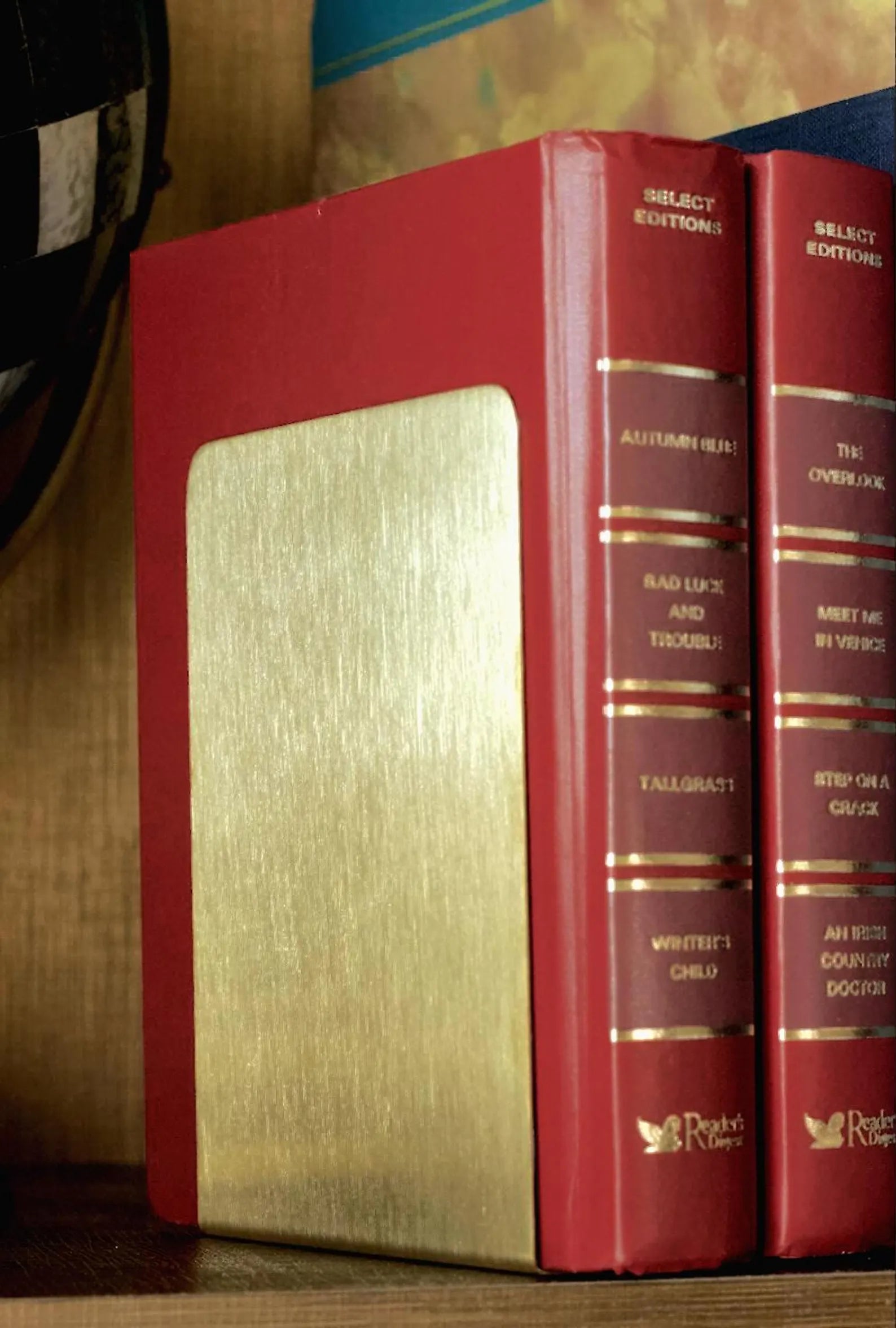 Solid Brass Bookends - Made in Canada